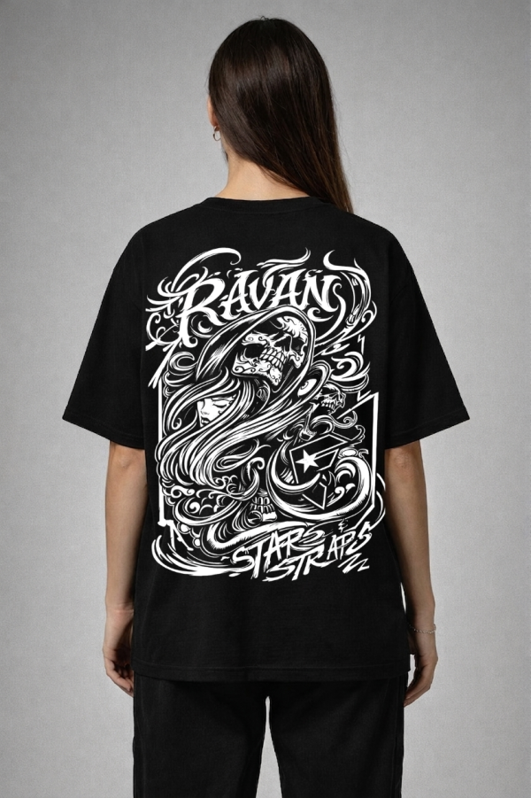 Ghost Grapical Os tee