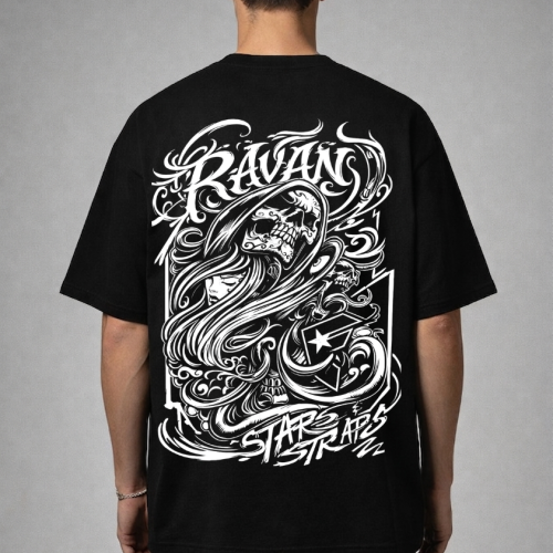 Ghost Grapical Os tee